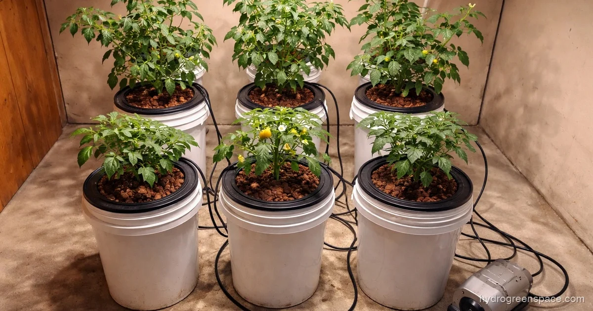 6 Bucket Hydroponic System: DWC vs RDWC Build Guide