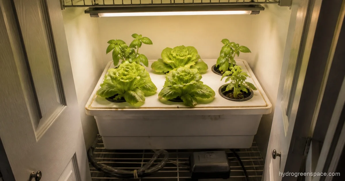 Closet Hydroponics: How to Set Up a Small Grow Space