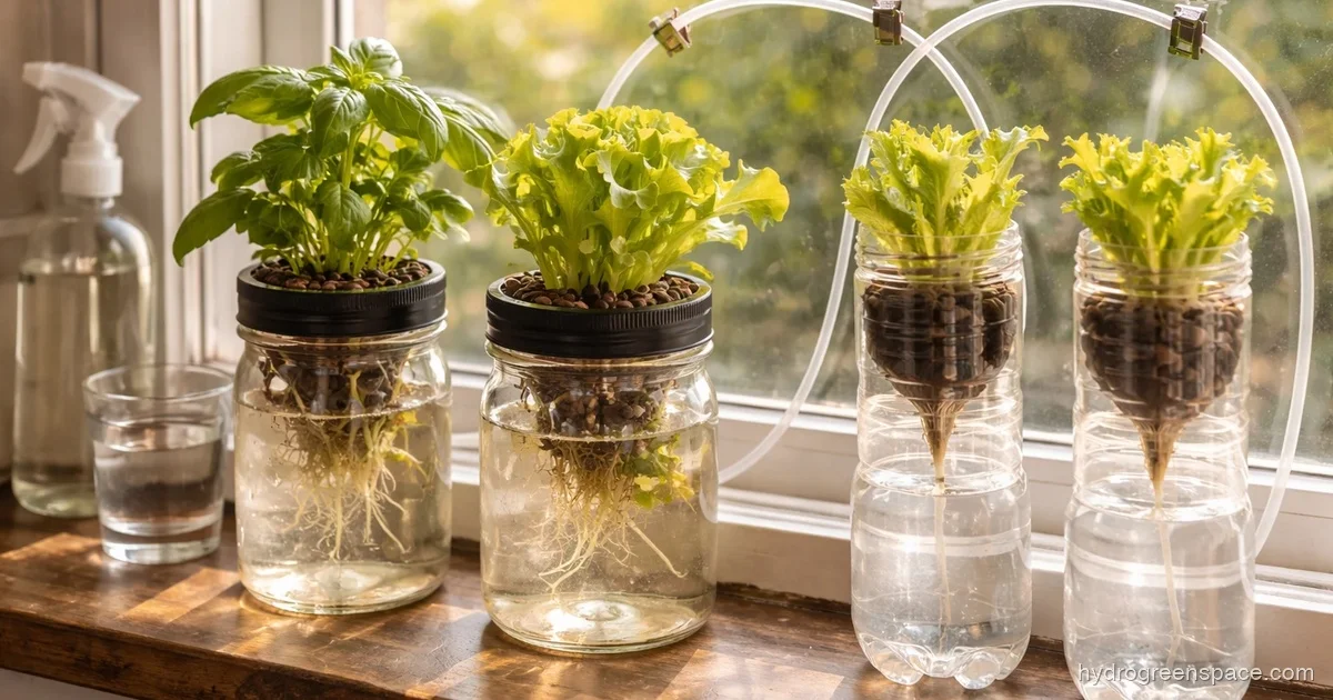 DIY Hydroponic Window Garden: Two Easy Builds