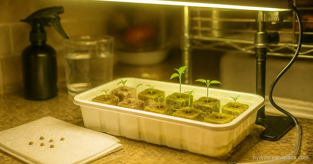 How to Germinate Seeds Fast for Hydroponics