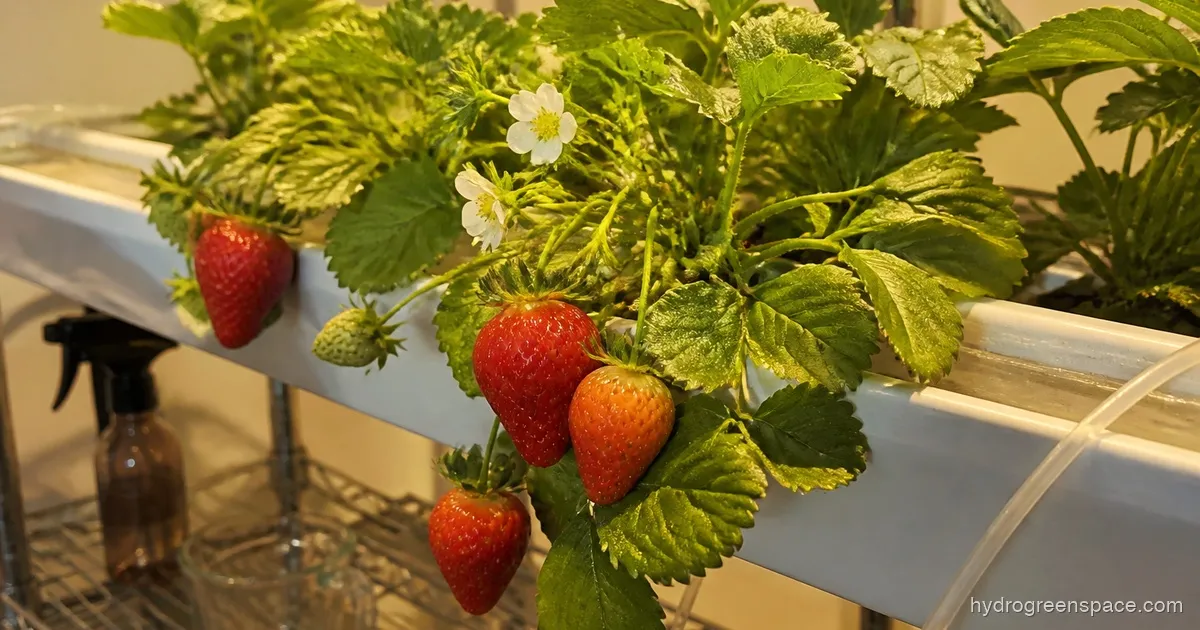 Hydroponic Strawberries: Complete Growing Guide
