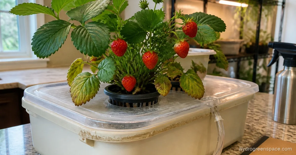 Hydroponic Strawberry Diseases: Causes & Fixes