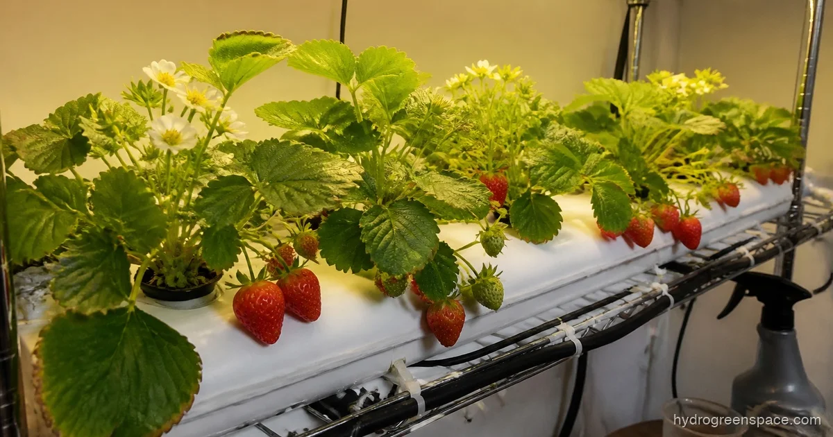 Hydroponic Strawberry Yield Per Plant: What to Expect