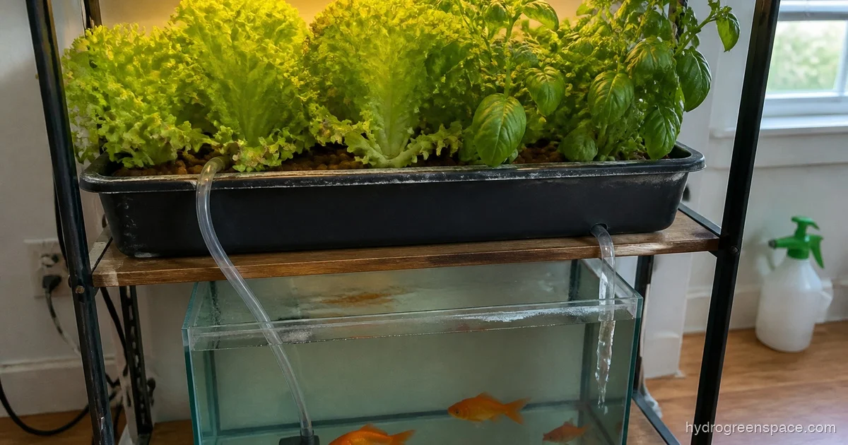 Indoor Hydroponic Garden With Fish: Aquaponics Guide