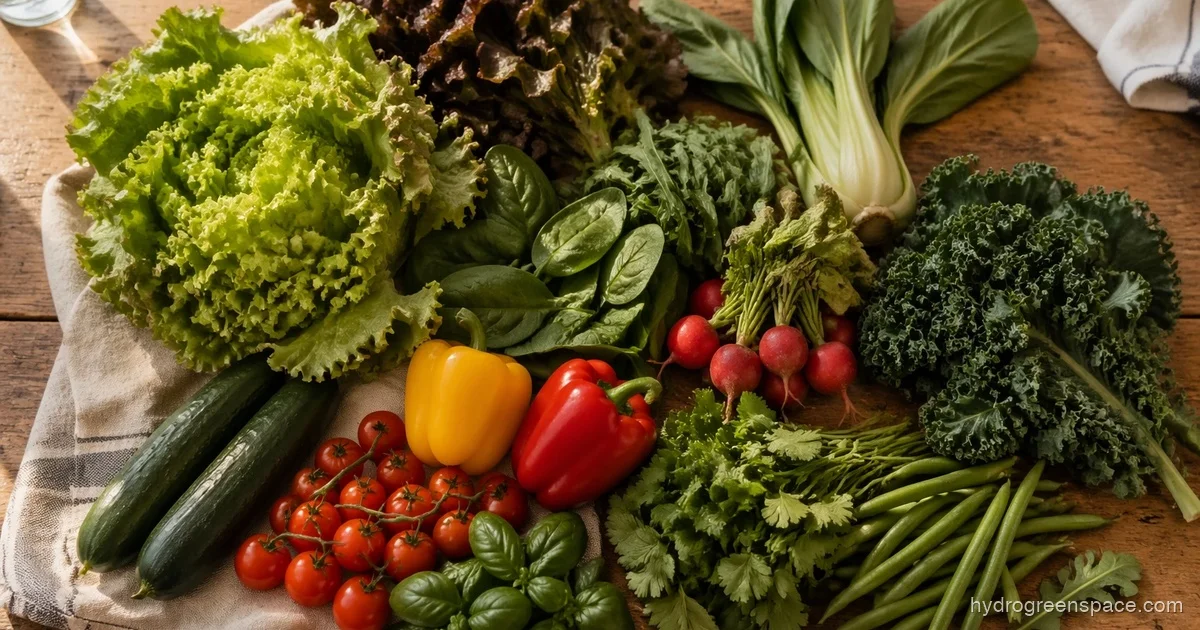 The Complete List of Hydroponic Vegetables (By Difficulty Tier)