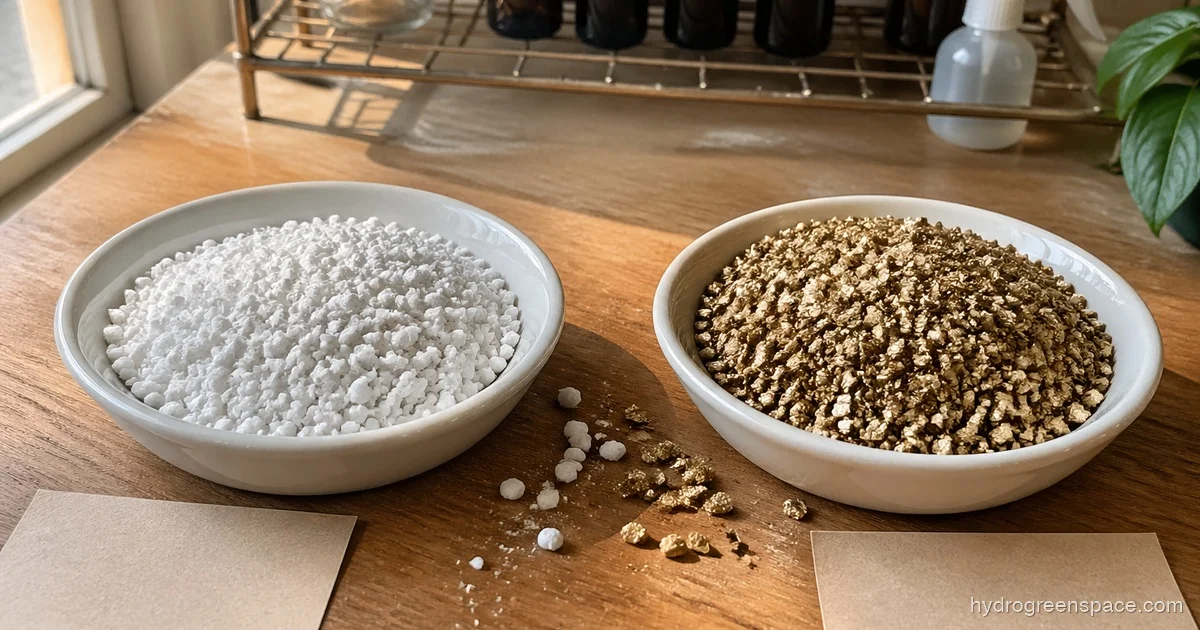 Perlite vs Vermiculite: The Hydroponic Grower's Guide